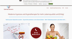 Desktop Screenshot of hypnose-danners.de